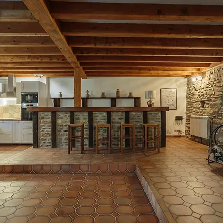 Feriehus Domaine Le Pehau 8 - Avec Piscine, Jardin Et Terrasse Osserain-Rivareyte